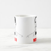 Nicht schlechtes Barack Obama Raserei-Gesicht Meme Kaffeetasse (Mittel)