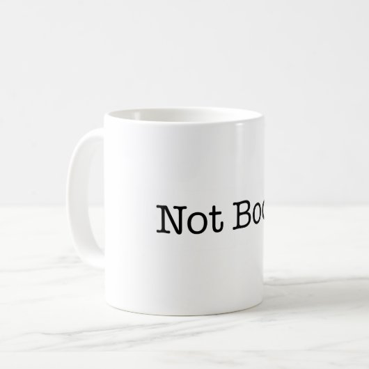 Nicht Schnaps-Kaffee-Tasse Kaffeetasse (Vorderseite Links)