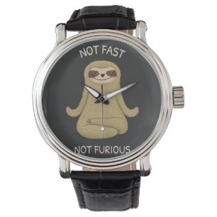 Nicht schnell, nicht wütend armbanduhr