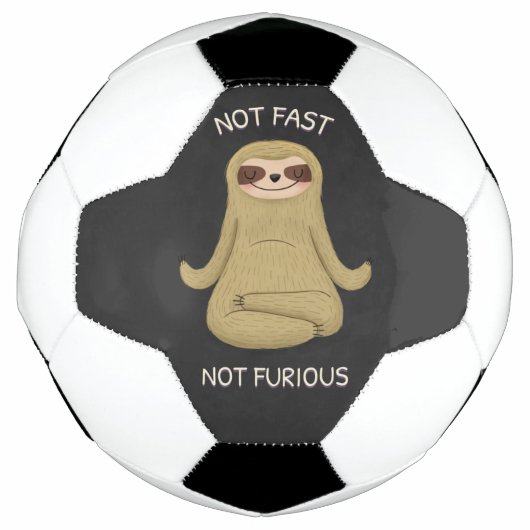 Nicht schnell, nicht wütend fußball (Vorderseite)