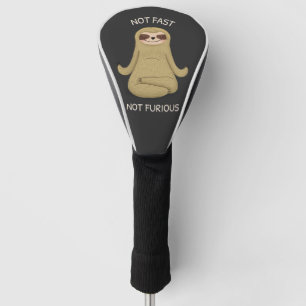 Nicht schnell, nicht wütend golf headcover