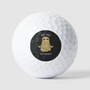 Nicht schnell, nicht wütend golfball