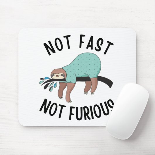 Nicht schnell, nicht wütend mousepad (Mit Mouse)