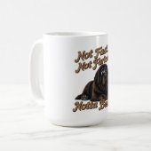 Nicht schnell, nicht wütend, Notta Bär Kaffeetasse (Vorderseite Links)