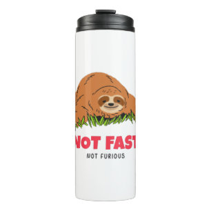 Nicht Schnell Nicht Wütend Thermosbecher
