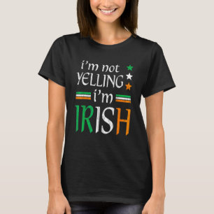 Nicht schreien, ich bin irisch Matching St Patrick T-Shirt