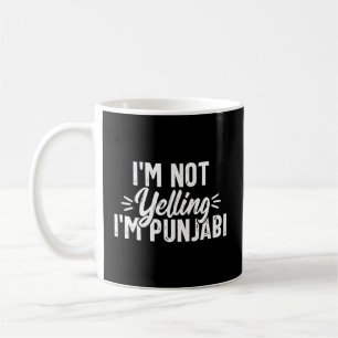 Nicht schreien Punjabi Desi Sikh Indian Novelty Kaffeetasse