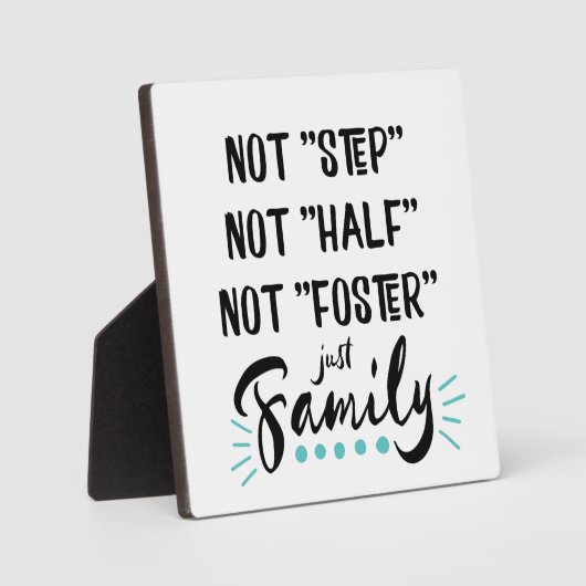 Nicht Schritt, nicht Hälfte, nicht Foster... Nur F Fotoplatte (Vorderseite)