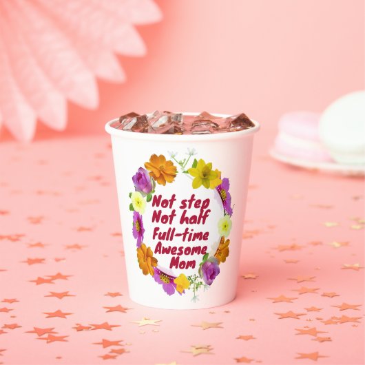 Nicht Schritt nicht Vollzeit phantastische Mama Ad Pappbecher (Insitu)