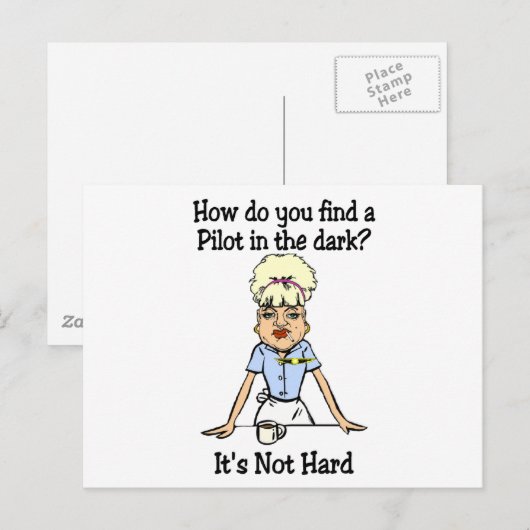 nicht schwer postkarte (Vorne/Hinten)