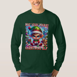 Nicht sehr froh Weihnachtself T-Shirt