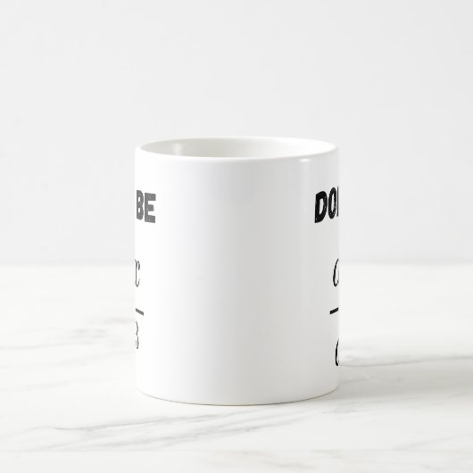 Nicht sein dritter Derivative Jerk Math Student Le Kaffeetasse (Mittel)