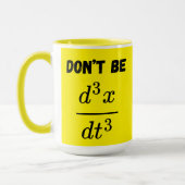 Nicht sein dritter Derivative Jerk Math Student Le Tasse (Links)