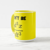 Nicht sein dritter Derivative Jerk Math Student Le Tasse (Vorderseite Links)