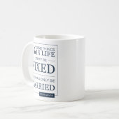 nicht sein kann örtlich festgelegte Tasse in der (Vorderseite Links)