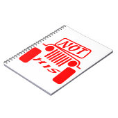 Nicht seine 4x4 #USAPatriotGraphics © Notizblock (Linke Seite)