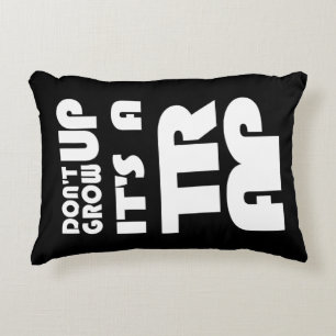 Nicht seine Falle aufwachsen Dekokissen