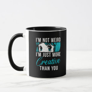 Nicht seltsam, nur kreativerer Anime-Liebhaber Kre Tasse