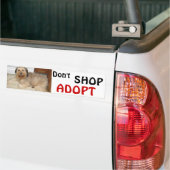 Nicht SHOP ~ ADOPTIER! Autoaufkleber (Auf Lkw)