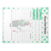 Nicht sich selber fesseln _ Krankheitsdatensammlun Notizblock (Vorderseite)