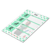 Nicht sich selbst fesseln _ SBAR Temp Notizblock (angewinkelt)