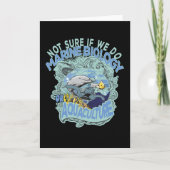 Nicht sicher, ob wir Meeresbiologie oder Aquakultu Karte (Vorderseite)