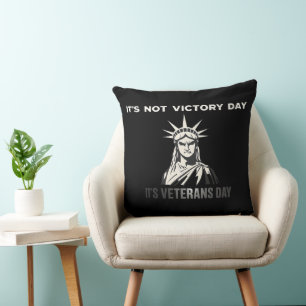 Nicht Siegstag - Veteranen Day Statement Design Kissen
