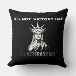 Nicht Siegstag - Veteranen Day Statement Design Kissen
