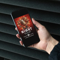 Nicht Silver Night Karaoke Weihnachts Party Mic