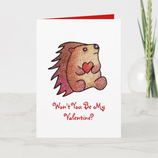 Nicht sind Sie mein Valentinsgruß? Feiertagskarte (Vorderseite)