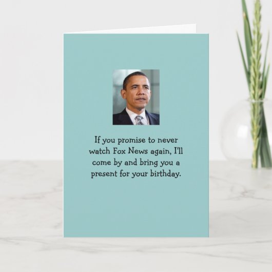 Nicht sind Sie watchin Fox News! Karte (Vorderseite)