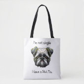 Nicht Single habe ich einen Shih Tzu Tasche (Vorderseite)