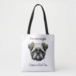 Nicht Single habe ich einen Shih Tzu Tasche