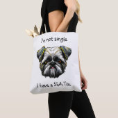 Nicht Single habe ich einen Shih Tzu Tasche (Von Nahem)