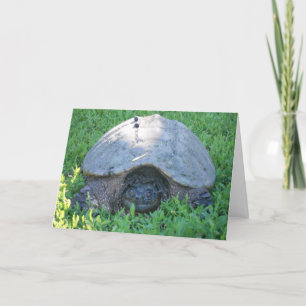 "Nicht so ängstlich wie du davon bist" Geburtstag Karte