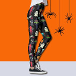 Nicht so Beängstigende Monster Halloween Leggings<br><div class="desc">Nicht so Beängstigende Monster Halloween Leggings von bester Qualität</div>