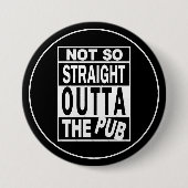 Nicht so direkt über dem Pub 2, der Spaß trinkt Button (Vorderseite)