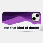 nicht so ein Arzt Case-Mate iPhone Hülle (Rückseite (Horizontal))