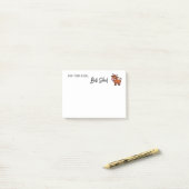 Nicht so ein paar Bull-Notizzettel Post-it Klebezettel (Auf Schreibtisch)