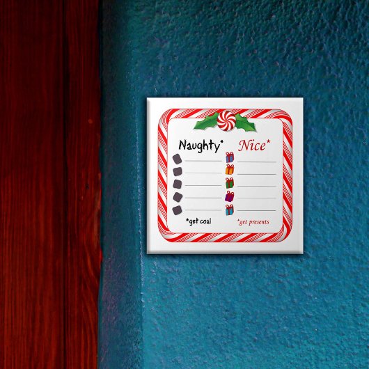 Nicht so fein, naughty oder Nice Fliese