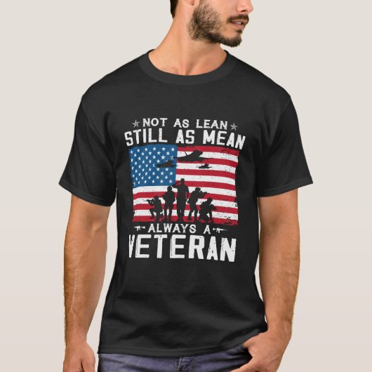 Nicht so Gemein, immer noch ein Veteran T-Shirt (Vorderseite)