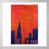 Nicht so göttliches Interventionsposter Poster (Vorne)