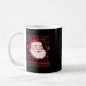Nicht so hässliche Weihnachten Kaffeetasse (Links)