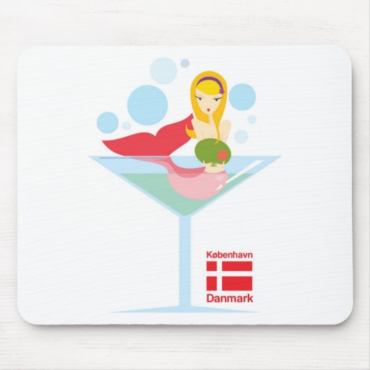 nicht-so-kleine Meerjungfrau Mousepad (Vorne)
