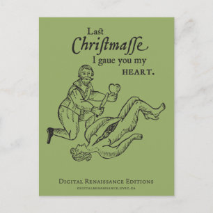 (Nicht so) Merry Old England Postcard Postkarte