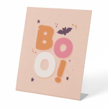 Nicht soo Spooky Halloween - Boo-Zeichen