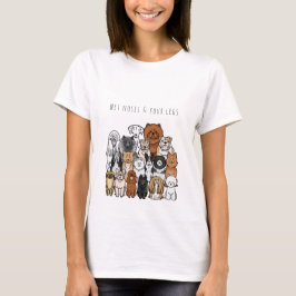 Nicht-Sportliche Gruppen-Hunde T-Shirt