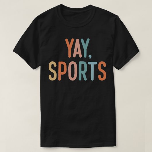 Nicht sportlicher Fan Go Sport Yay Sport Premium T-Shirt (Design vorne)