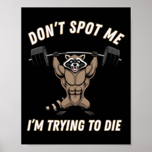 Nicht Spot1 Ich versuche beim Bodybuilding zu ster Poster