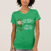 Nicht St Patricks Day bis Little Friend (ON DARK) T-Shirt (Vorderseite)